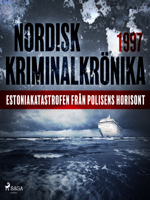 Title details for Estoniakatastrofen från polisens horisont by Diverse - Wait list